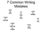 7 Common Writing Mistakes bundle