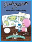 7 Continents Cut-Outs and Papier-mâché (Paper Mache) Globe
