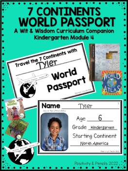 Preview of 7 Continents World Passport - Wit & Wisdom Module 4