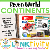 7 Continents of the World LINKtivity®