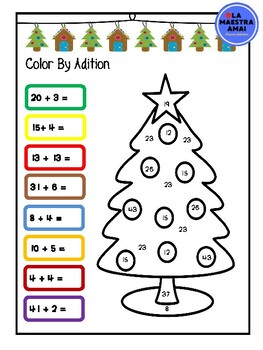 7 Days of Christmas Activities l MATH ACTIVITIES by La maestra Amai
