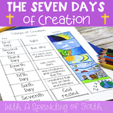 7 Days Of Creation Worksheets & Teaching Resources | TpT