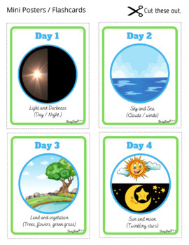 7 Days of Creation Activity Set by Busy Bee TT | TPT