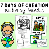 7 Days of Creation - Bible Story - Activity Bundle