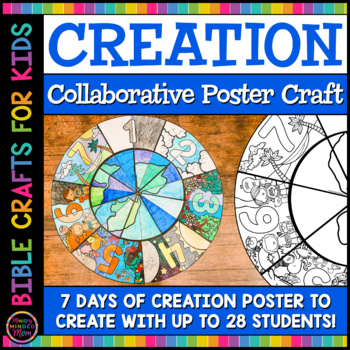 clipart seven days of creation poster