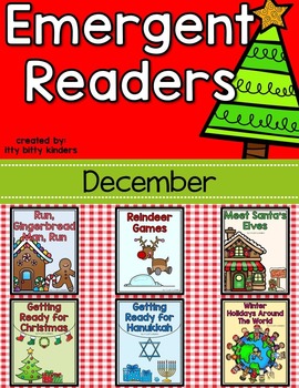 Preview of Emergent Readers Set for December: Christmas, Elves, Gingerbread