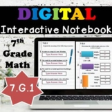 7.G.1 Interactive Notebook, Scale Factors & Scale Drawings