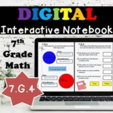 7.G.4 Interactive Notebook, Area & Circumference of a Circ