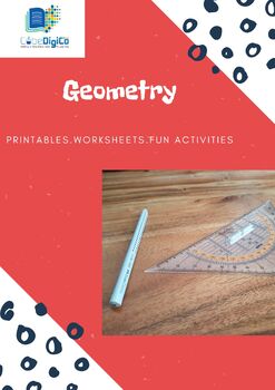 Preview of Geometry - Exciting fun-activities, worksheets compatible printable