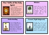 7 Gifts & 9 Fruits of the Holy Spirit Flash Cards