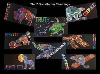 Preview of 7 Grandfather Teachings Collaborative Art Project