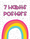 7 Habits Posters- Spotty Brights