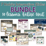 7 Habits for Teens Interactive Slides Bundle