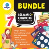 7 IN 1 - ISLAMIC ETIQUETTE POSTERS BUNDLE - Best Offer