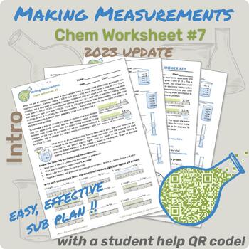 Preview of 7-Making Measurements Worksheet