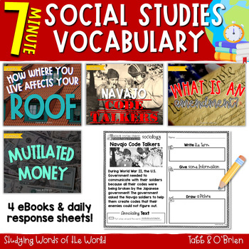 Preview of 7 Minute Social Studies: November