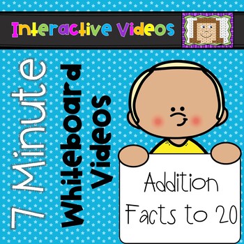 Preview of 7 Minute Whiteboard Videos - Addition to Twenty