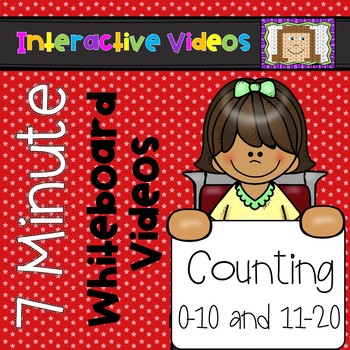 Preview of 7 Minute Whiteboard Videos - Counting