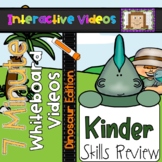 7 Minute Whiteboard Videos - Dinosaur Kindergarten Review
