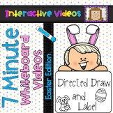 7 Minute Whiteboard Videos - Easter Directed Drawing and Labeling