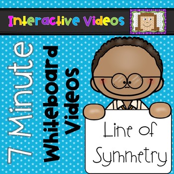 Preview of 7 Minute Whiteboard Videos - Line of Symmetry