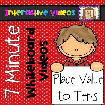 Preview of 7 Minute Whiteboard Videos - Place Value to Tens