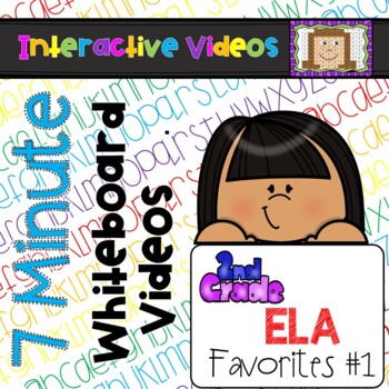 Preview of 7 Minute Whiteboard Videos - SECOND GRADE Reading Bundle