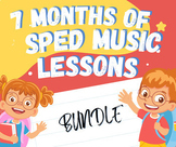 7 Months of Special Education Music Lessons (+Bonus!)