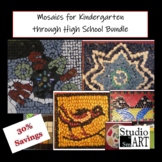 7 Mosaics Art Lessons Scaffolded for All Grades