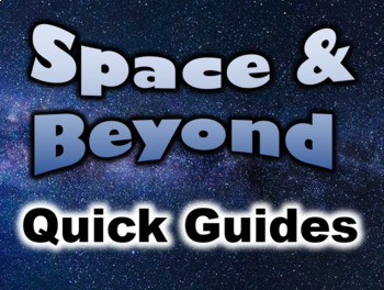 Preview of 13 Movie Guides for Space Related Films - Quick Guides Bundle