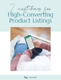 7 Must-Haves for High-Converting Product Listings with Kri