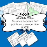 7.NS Absolute Value-distance Between two points - MAZE