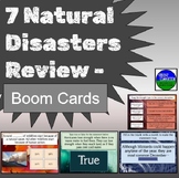 7 Natural Disasters Review Boom Cards