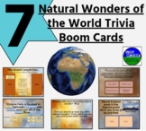 7 Natural Wonders of the World Trivia Boom Cards