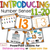 Number Sense PowerPoint Lessons 11-20, Ways to Show Number