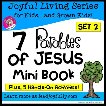 Preview of 7 PARABLES OF JESUS (Set 2) Mini Book with FIVE Hands-On Activities