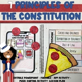 7 Principles of the Constitution Powerpoint, Foldable, and