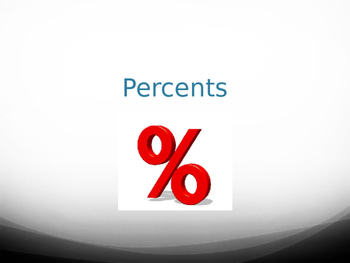 7.RP.3 7.EE.2 Common Core 7 Proportions and Percent PowerPoint Review ...