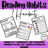 7 Reading Habits - Handouts - Inferences, Predictions, Con