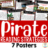 Pirate Theme: Reading Comprehension Strategy Posters (Bull