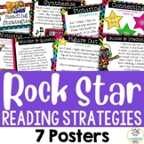 Rock Star Theme: Reading Comprehension Strategy Posters (B