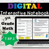 7.SP.1 Interactive Notebook, Random Sampling Digital Notebook