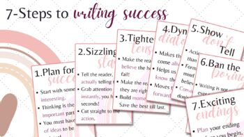 Preview of 7-Steps to Writing Success