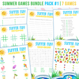 7 Summer Games | Fun Activities for Kids | Pack 1