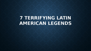 Preview of 7 Terrifying Latin American Legends