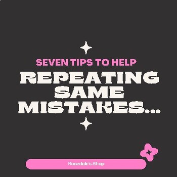 Preview of 7 Tips to Avoid Repeating Mistakes and Unlock Success