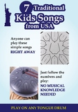 7 Traditional Kids Songs From USA to Play on Tongue Drum o