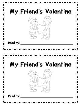 Preview of 8 Valentines Day Emergent Readers