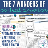 7 Wonders of Central America Spanish Culture & Geography R