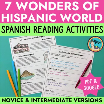 Preview of 7 Wonders of Hispanic World Readings and Activities